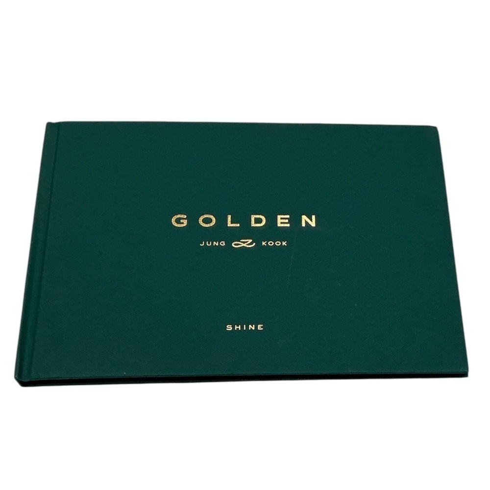 BTS K-Pop Golden Jung Kook Shine Photo Book